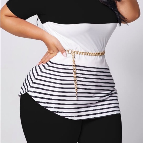 White & black short set - Picture 5 of 6